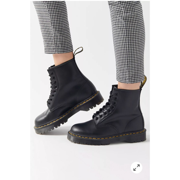 1460 bex smooth leather platform boots